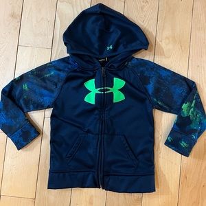 Toddler under armour zip up hoodie